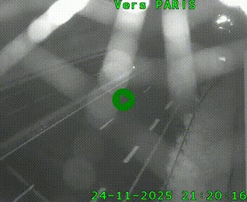 <h2>Caméra routière sur l'autoroute A20 à Saint-Hilaire-Bonneval, au sud de Limoges. Vue orientée vers Paris</h2>