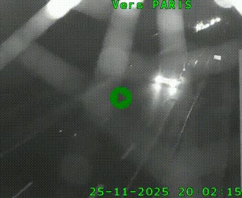 <h2>Caméra routière sur l'autoroute A20 à Saint-Hilaire-Bonneval, au sud de Limoges. Vue orientée vers Paris</h2>