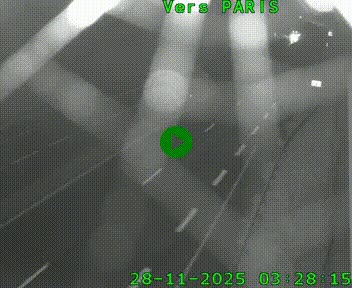 <h2>Caméra routière sur l'autoroute A20 à Saint-Hilaire-Bonneval, au sud de Limoges. Vue orientée vers Paris</h2>