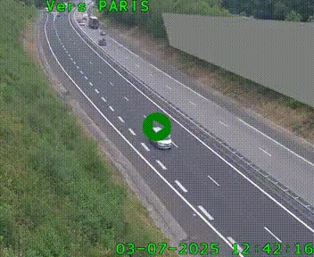 <h2>Caméra routière sur l'autoroute A20 à Saint-Pardoux-l'Ortigier, à la jonction avec l'A89. Vue orientée vers Paris</h2>