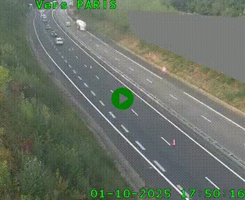 <h2>Caméra routière sur l'autoroute A20 à Saint-Pardoux-l'Ortigier, à la jonction avec l'A89. Vue orientée vers Paris</h2>