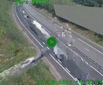 <h2>Caméra routière sur l'autoroute A20 à Saint-Pardoux-l'Ortigier, à la jonction avec l'A89. Vue orientée vers Paris</h2>