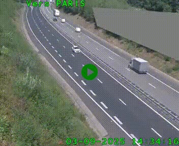<h2>Caméra routière sur l'autoroute A20 à Saint-Pardoux-l'Ortigier, à la jonction avec l'A89. Vue orientée vers Paris</h2>