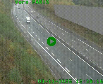 <h2>Caméra routière sur l'autoroute A20 à Saint-Pardoux-l'Ortigier, à la jonction avec l'A89. Vue orientée vers Paris</h2>