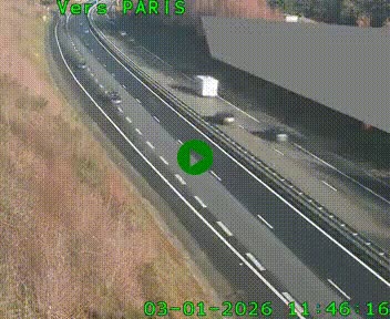 <h2>Caméra routière sur l'autoroute A20 à Saint-Pardoux-l'Ortigier, à la jonction avec l'A89. Vue orientée vers Paris</h2>