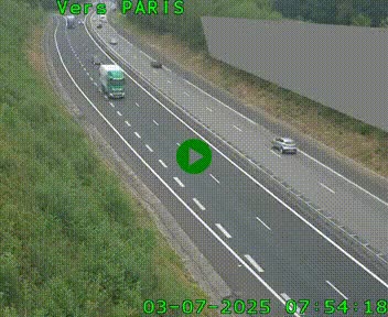 <h2>Caméra routière sur l'autoroute A20 à Saint-Pardoux-l'Ortigier, à la jonction avec l'A89. Vue orientée vers Paris</h2>