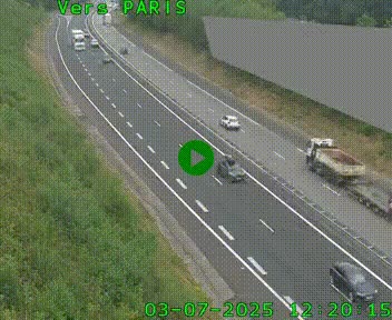 <h2>Caméra routière sur l'autoroute A20 à Saint-Pardoux-l'Ortigier, à la jonction avec l'A89. Vue orientée vers Paris</h2>