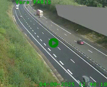 <h2>Caméra routière sur l'autoroute A20 à Saint-Pardoux-l'Ortigier, à la jonction avec l'A89. Vue orientée vers Paris</h2>