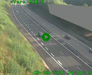 <h2>Caméra routière sur l'autoroute A20 à Saint-Pardoux-l'Ortigier, à la jonction avec l'A89. Vue orientée vers Paris</h2>
