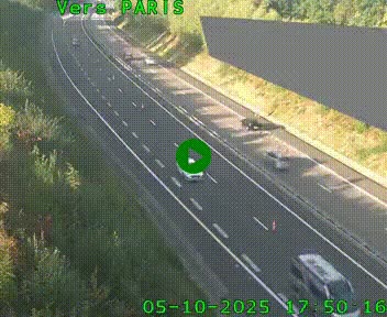 <h2>Caméra routière sur l'autoroute A20 à Saint-Pardoux-l'Ortigier, à la jonction avec l'A89. Vue orientée vers Paris</h2>