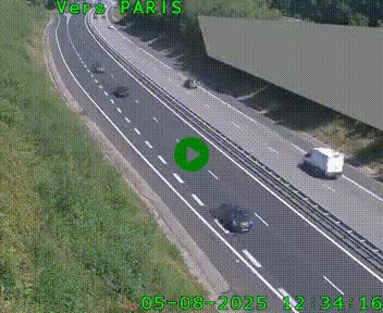 <h2>Caméra routière sur l'autoroute A20 à Saint-Pardoux-l'Ortigier, à la jonction avec l'A89. Vue orientée vers Paris</h2>