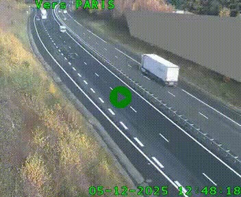 <h2>Caméra routière sur l'autoroute A20 à Saint-Pardoux-l'Ortigier, à la jonction avec l'A89. Vue orientée vers Paris</h2>