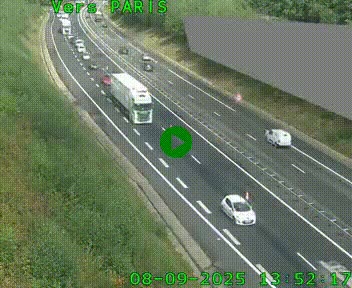<h2>Caméra routière sur l'autoroute A20 à Saint-Pardoux-l'Ortigier, à la jonction avec l'A89. Vue orientée vers Paris</h2>