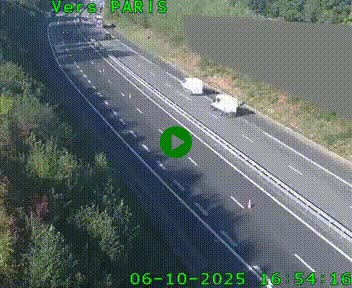 <h2>Caméra routière sur l'autoroute A20 à Saint-Pardoux-l'Ortigier, à la jonction avec l'A89. Vue orientée vers Paris</h2>