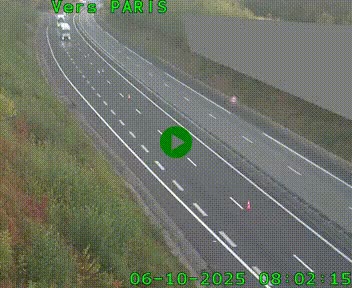 <h2>Caméra routière sur l'autoroute A20 à Saint-Pardoux-l'Ortigier, à la jonction avec l'A89. Vue orientée vers Paris</h2>