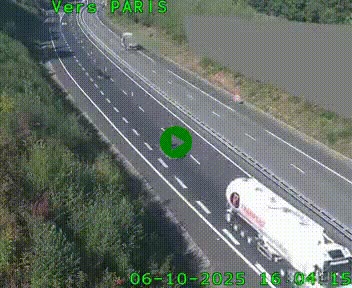 <h2>Caméra routière sur l'autoroute A20 à Saint-Pardoux-l'Ortigier, à la jonction avec l'A89. Vue orientée vers Paris</h2>