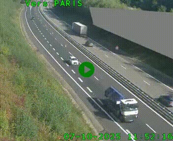 <h2>Caméra routière sur l'autoroute A20 à Saint-Pardoux-l'Ortigier, à la jonction avec l'A89. Vue orientée vers Paris</h2>