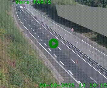<h2>Caméra routière sur l'autoroute A20 à Saint-Pardoux-l'Ortigier, à la jonction avec l'A89. Vue orientée vers Paris</h2>