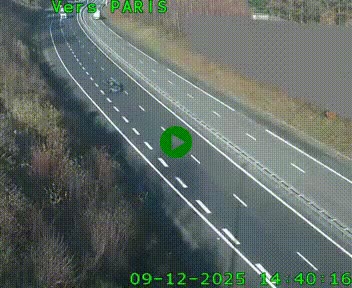 <h2>Caméra routière sur l'autoroute A20 à Saint-Pardoux-l'Ortigier, à la jonction avec l'A89. Vue orientée vers Paris</h2>