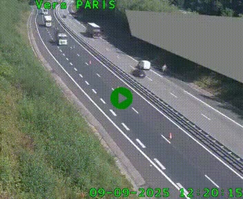 <h2>Caméra routière sur l'autoroute A20 à Saint-Pardoux-l'Ortigier, à la jonction avec l'A89. Vue orientée vers Paris</h2>