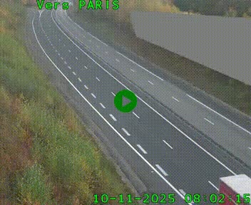 <h2>Caméra routière sur l'autoroute A20 à Saint-Pardoux-l'Ortigier, à la jonction avec l'A89. Vue orientée vers Paris</h2>