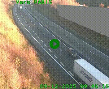 <h2>Caméra routière sur l'autoroute A20 à Saint-Pardoux-l'Ortigier, à la jonction avec l'A89. Vue orientée vers Paris</h2>