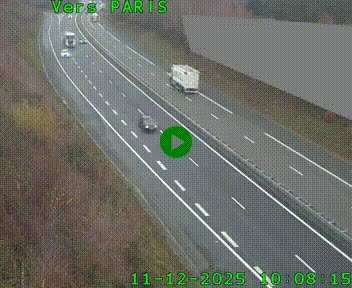 <h2>Caméra routière sur l'autoroute A20 à Saint-Pardoux-l'Ortigier, à la jonction avec l'A89. Vue orientée vers Paris</h2>