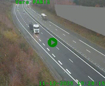<h2>Caméra routière sur l'autoroute A20 à Saint-Pardoux-l'Ortigier, à la jonction avec l'A89. Vue orientée vers Paris</h2>