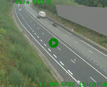 <h2>Caméra routière sur l'autoroute A20 à Saint-Pardoux-l'Ortigier, à la jonction avec l'A89. Vue orientée vers Paris</h2>