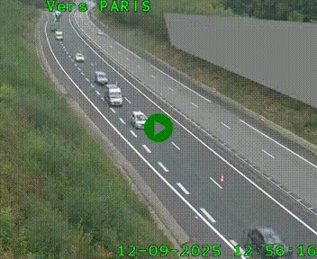 <h2>Caméra routière sur l'autoroute A20 à Saint-Pardoux-l'Ortigier, à la jonction avec l'A89. Vue orientée vers Paris</h2>