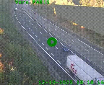 <h2>Caméra routière sur l'autoroute A20 à Saint-Pardoux-l'Ortigier, à la jonction avec l'A89. Vue orientée vers Paris</h2>