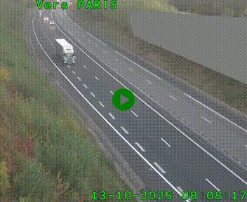 <h2>Caméra routière sur l'autoroute A20 à Saint-Pardoux-l'Ortigier, à la jonction avec l'A89. Vue orientée vers Paris</h2>