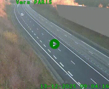 <h2>Caméra routière sur l'autoroute A20 à Saint-Pardoux-l'Ortigier, à la jonction avec l'A89. Vue orientée vers Paris</h2>