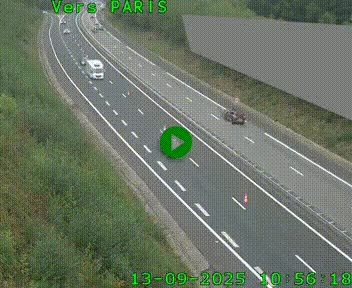 <h2>Caméra routière sur l'autoroute A20 à Saint-Pardoux-l'Ortigier, à la jonction avec l'A89. Vue orientée vers Paris</h2>