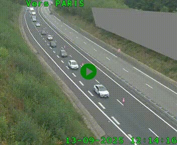 <h2>Caméra routière sur l'autoroute A20 à Saint-Pardoux-l'Ortigier, à la jonction avec l'A89. Vue orientée vers Paris</h2>