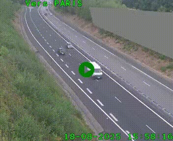 <h2>Caméra routière sur l'autoroute A20 à Saint-Pardoux-l'Ortigier, à la jonction avec l'A89. Vue orientée vers Paris</h2>