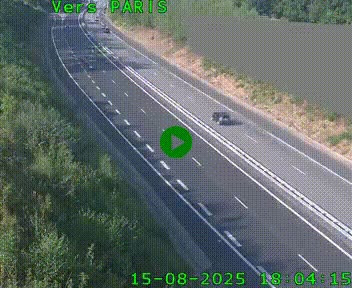 <h2>Caméra routière sur l'autoroute A20 à Saint-Pardoux-l'Ortigier, à la jonction avec l'A89. Vue orientée vers Paris</h2>