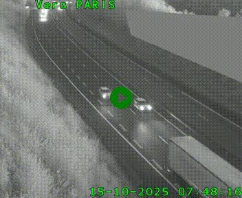 <h2>Caméra routière sur l'autoroute A20 à Saint-Pardoux-l'Ortigier, à la jonction avec l'A89. Vue orientée vers Paris</h2>