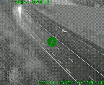 <h2>Caméra routière sur l'autoroute A20 à Saint-Pardoux-l'Ortigier, à la jonction avec l'A89. Vue orientée vers Paris</h2>