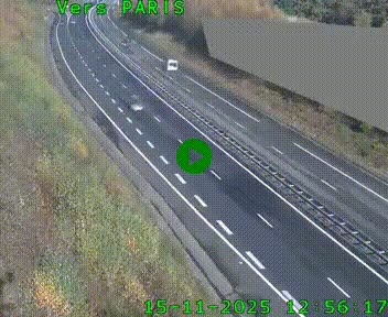 <h2>Caméra routière sur l'autoroute A20 à Saint-Pardoux-l'Ortigier, à la jonction avec l'A89. Vue orientée vers Paris</h2>