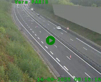 <h2>Caméra routière sur l'autoroute A20 à Saint-Pardoux-l'Ortigier, à la jonction avec l'A89. Vue orientée vers Paris</h2>