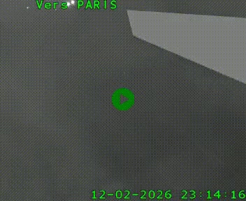 Caméra routière sur l'autoroute A20 à Saint-Pardoux-l'Ortigier, à la jonction avec l'A89. Vue orientée vers Paris