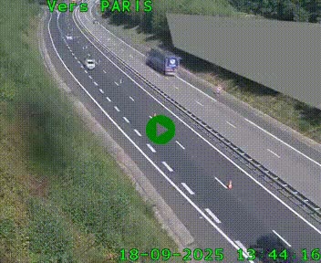 <h2>Caméra routière sur l'autoroute A20 à Saint-Pardoux-l'Ortigier, à la jonction avec l'A89. Vue orientée vers Paris</h2>