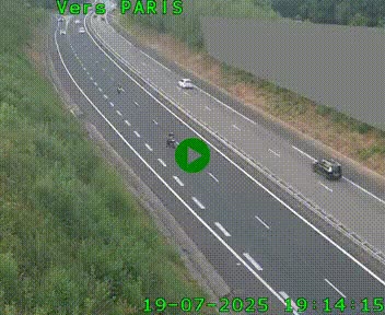 <h2>Caméra routière sur l'autoroute A20 à Saint-Pardoux-l'Ortigier, à la jonction avec l'A89. Vue orientée vers Paris</h2>