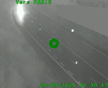 <h2>Caméra routière sur l'autoroute A20 à Saint-Pardoux-l'Ortigier, à la jonction avec l'A89. Vue orientée vers Paris</h2>