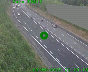 <h2>Caméra routière sur l'autoroute A20 à Saint-Pardoux-l'Ortigier, à la jonction avec l'A89. Vue orientée vers Paris</h2>