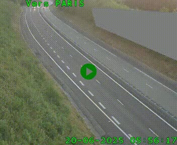 <h2>Caméra routière sur l'autoroute A20 à Saint-Pardoux-l'Ortigier, à la jonction avec l'A89. Vue orientée vers Paris</h2>