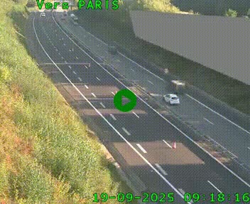 <h2>Caméra routière sur l'autoroute A20 à Saint-Pardoux-l'Ortigier, à la jonction avec l'A89. Vue orientée vers Paris</h2>