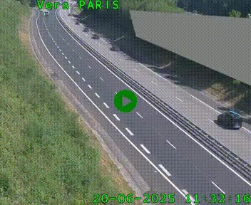 <h2>Caméra routière sur l'autoroute A20 à Saint-Pardoux-l'Ortigier, à la jonction avec l'A89. Vue orientée vers Paris</h2>
