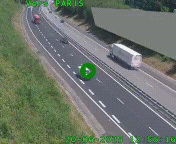 <h2>Caméra routière sur l'autoroute A20 à Saint-Pardoux-l'Ortigier, à la jonction avec l'A89. Vue orientée vers Paris</h2>